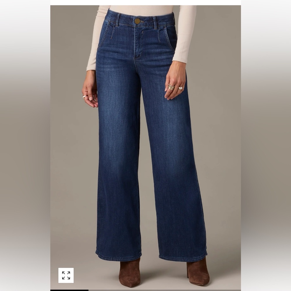 Wit & Wisdom Dark Blue Flare Jeans